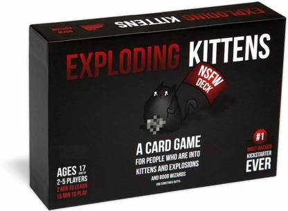 TEMSON Exploding Kittens Card Game For Adults