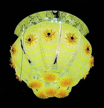 Shri Mahal Antiques 300 MM LED Chandelier Light Chandelier Ceiling Lamp