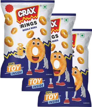 CRAX Rings Masala Mania Chips