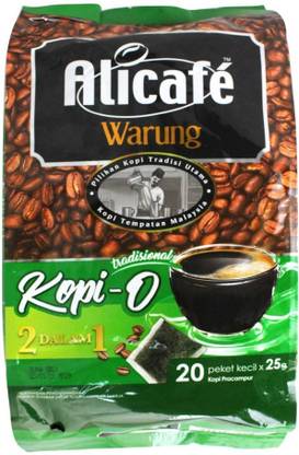 Alicafe Warung Kopi 2 In 1 Traditional Coffee 20 Sticks (IMPORTED) Instant Coffee