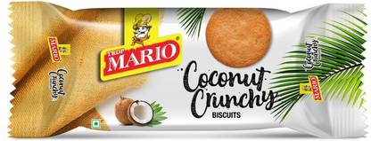 Mario Crunchy Coconut Biscuit Cookies Biscuit