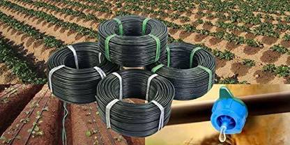 SIDDHI Drip Irrigation Pipe 16mm Pipe with all accessories Roll Length |100 Meter Drip Irrigation Kit