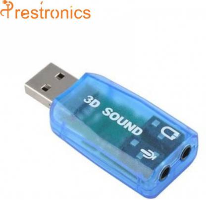 Prestronics 5.1 channel USB Sound Card for Computer Electronic Components Electronic Hobby Kit