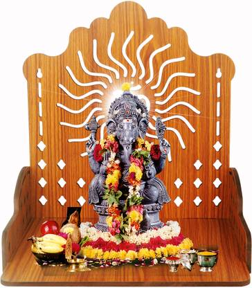 JrWall ART Temple-007 Engineered Wood Home Temple