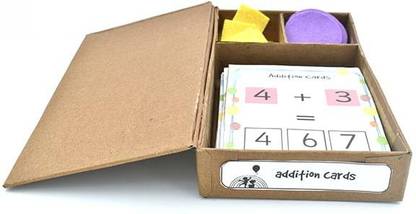 Chili pili Handmade Eco Friendly Montessori Addition Cards