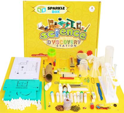 Sparklebox Science Class 9 Kit, Gift for Kids 10+ Years with DIY Science Concepts