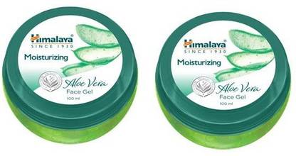 HIMALAYA moisturizing aloe vera face gel (2*100ml)