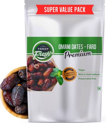 Forest Fresh Premium Omani Dates (Khajoor) - Fard Super Value Pack Dates