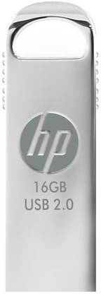 HP v206w 16 GB Pen Drive Compatible with Audio Player, Desktop Computer, Laptop, Netbook USB 2.0 Metal Case