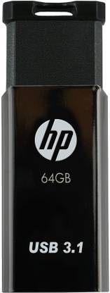HP x770w 64 GB Pen Drive Compatible with Desktop Computer, Laptop, Television USB 3.1 Metal Case