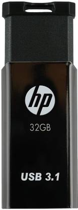 HP x770w 32 GB Pen Drive Compatible with Desktop Computer, Laptop, Television USB 3.1 Metal Case