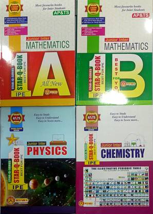 Star Q Junior Inter Mpc (Maths 1a, Maths 1b, Physics, Chemistry) Set Of 4 Books