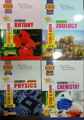 Star Q Senior Inter Bpc (Botany, Zoology, Physics, Chemistry) Set Of 4 Books