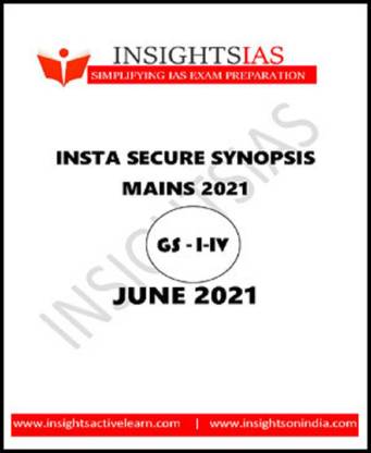 Insightsonindia IAS - Mains Secure Synopsis June 2021 - Printed Notes - English Medium