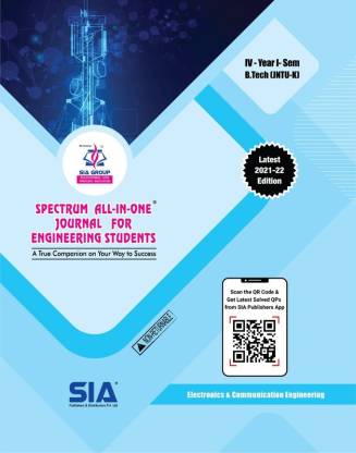 SIA ALL IN ONE ECE IV YEAR I SEM (KND) Latest Edition 2021-2022 (Non-Returnable)