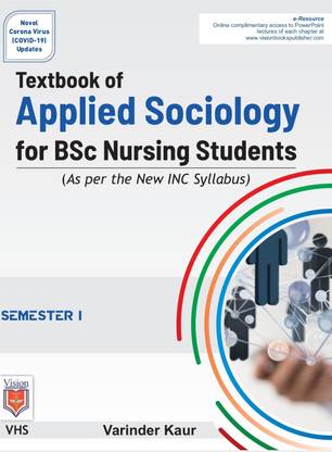 Textbook Of Applied Sociology For BSc Nursing Students