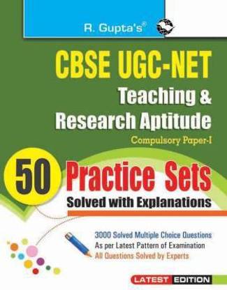 CBSE-UGC-NET JRF & Assistant Professor Exam: 50 Practice Test Papers (Solved) (English, Paperback, RPH Editorial Board)