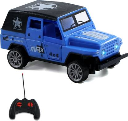 Miss & Chief by Flipkart Big Remote Control Car with Back Front Light, Open Door, Remote & USB Cable