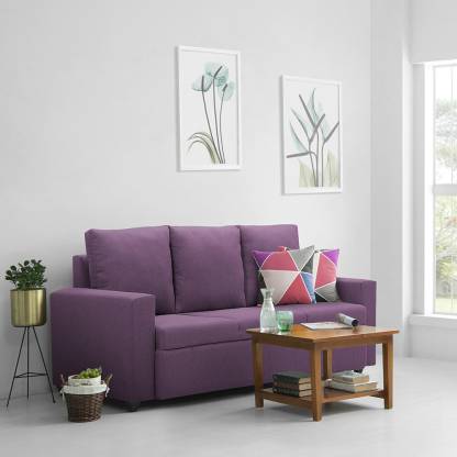 furbicle Zest Fabric 3 Seater  Sofa