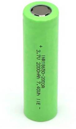 namo lithium lithium ion battery 2000mah 3.7v 18650 for solar light, torch, PACK of 1 Lithium Solar Battery