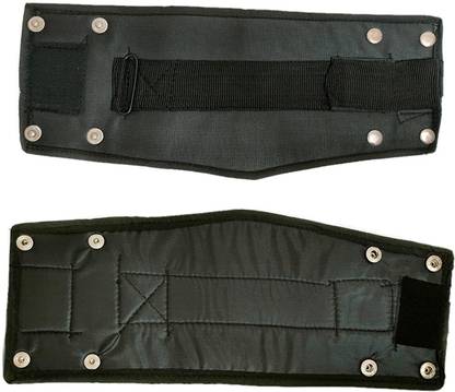 राहुल Army Black Anklet क्रस सपोर्ट