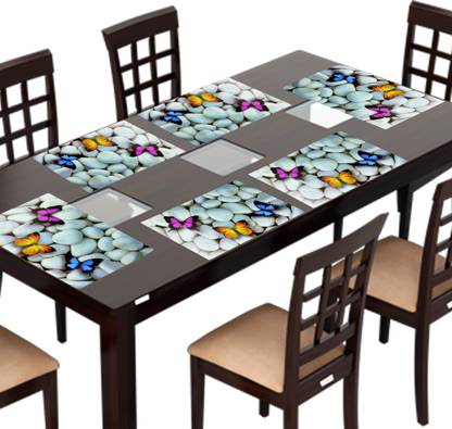Comfort House Rectangular Pack of 6 Table Placemat