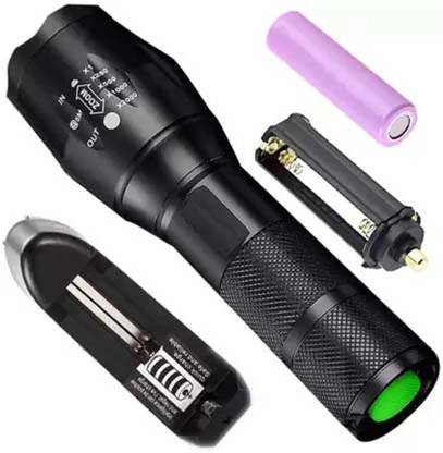 UNZAG Professional high power 7w LEd flashlight torch 700 metre range torch Torch