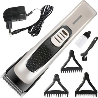 HTK professinal rechargeable low noise hair clipper electric razor hair trimmer for unisex adluts Trimmer 90 min  Runtime 1 Length Settings