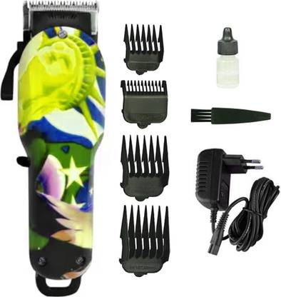 KYRSC Rechargeable Cordless Hair shaver Powerful Runtime: 120 min (Multicolor) Fully Waterproof Trimmer 120 min  Runtime 4 Length Settings
