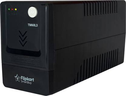 Flipkart SmartBuy TM60L3 230 V Line-interactive Tower Model UPS with Overload Protection 3 Outlet Plugs