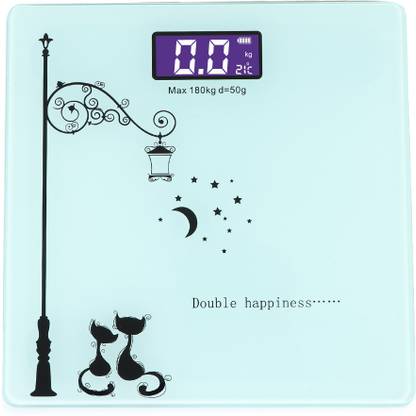 NISCOMED Automatic Personal Digital Weight Machine,Scale With Large LCD Display Weighing Scale