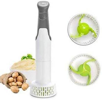 CHHELL Electric Potato Masher|Multi Tool Blends Purees Whisks | Immersion Mixer | Perfectly Blends & Purees Baby Food | Vegetables & Potatoes | Soup Makers Plastic Spiral Whisk