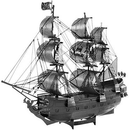 Shop Universe Metal Earth Iconx Pearl Ship Version 3D Metal Model Kit