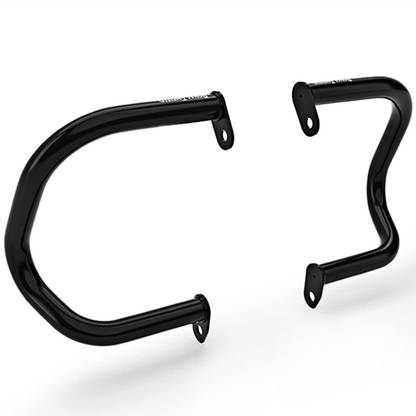 road religion Compact Engine Guard, Black for Royal Enfield Interceptor 650/Continental GT 650 with fitting (excel and nut bolts) Bike Engine Guard