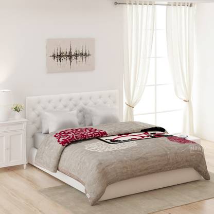 MONTE CARLO Printed Double Mink Blanket for  Heavy Winter