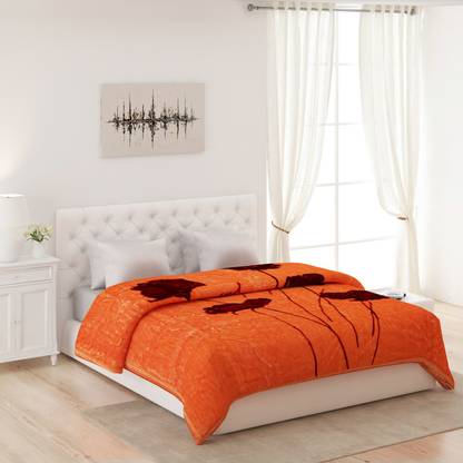 MONTE CARLO Printed Double Mink Blanket for  Heavy Winter