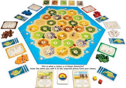 Rls Solutions Catan Board Game Strategy & War Board Game
