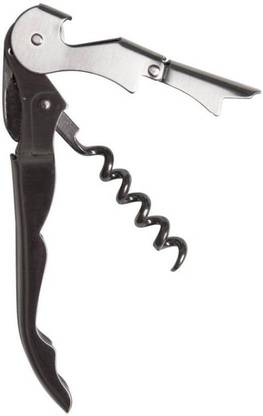 BZILO Wine Opener Black Wine Opener Bottle Opener