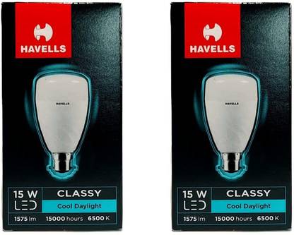 HAVELLS 15 W Basic Round B22 LED Bulb