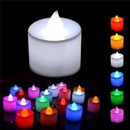 WunderVoX XVI™-236-HY-Plastic Color Changing LED Tea Lights Candle