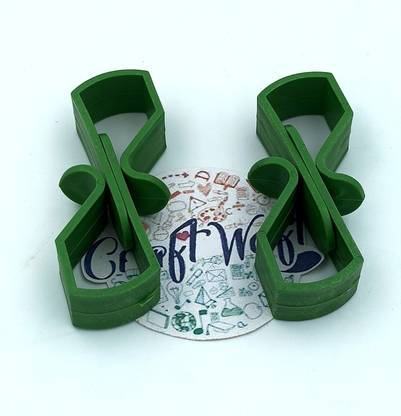 CRAFTWAFT Drawing Board Clips Ideal for Engineering,Architecture,Fashion & Others Drawing Purpose Set of 24 Pieces Standard Size Unbreakable Plastic 24 Pieces