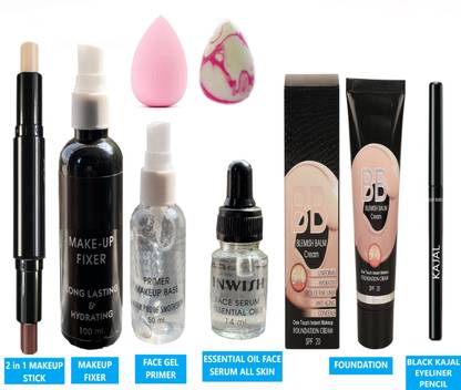 INWISH Daily essential makeup kit combo pack box PACK OF 8
