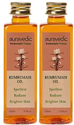AURAVEDIC Kumkumadi Tailam Face Oil for Glowing Skin 100ml