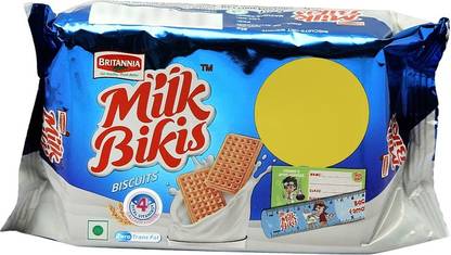 BRITANNIA Milk Bikis 100 % Atta Biscuits Cookies Biscuit