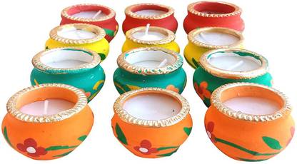 KHORANIAS Terracotta Tealight Holder