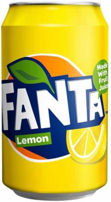 fanta Lemon Energy Drink Imported Tin 330ml Energy Drink