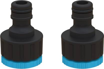 Divine Tree ½ Inch & ¾ Inch Faucet Water Pipe Dual Tap Connector for Garden Water Hose Quick Hose Connector