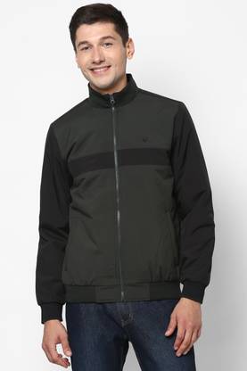 Allen Solly Full Sleeve Solid Men Jacket
