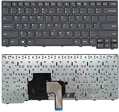 Digital Device Laptop Keyboard Compatible for Lenovo Thinkpad E431 T431 T431S T440 T440P T440E T440S L440 T450 E440 T450S T460 T460P L450 T440E Series (Without Pointer) Laptop Keyboard Replacement Key
