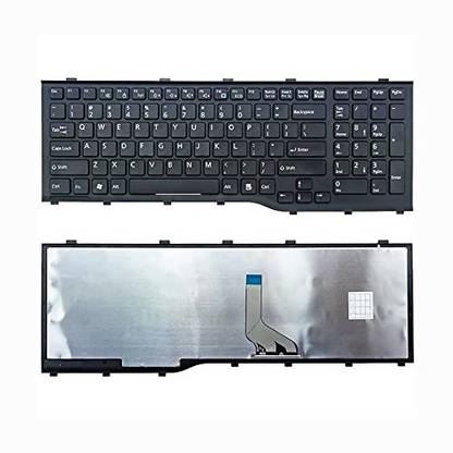 Digital Device Laptop Keyboard Compatible for Fujitsu Lifebook A532 AH532 N532 NH532 CP611934 CP569151-01 MP-11L63US-D85 MP-11L63US-D851W Laptop Keyboard Replacement Key